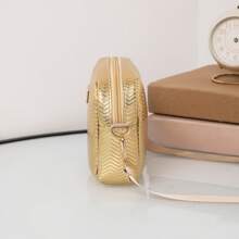 Bolso mini de moda, bolso de hombro y bandolera para mujer con relieve