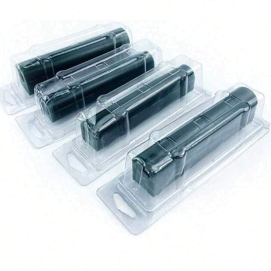 Carved Wax Ring Mold, Green Round Shape Wax Tube, Solid Wax For Jewelry