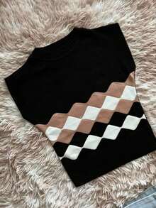 Women's Tank Top With Detailed Modal Knit - màu đen - Xem 3