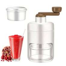 D&L Shaved Ice Machine Manual Crusher With Crank For Ice Cream Drinks Smoothies - trắng - Xem 4