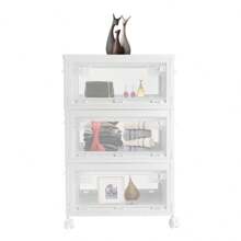 HOHOBLA LOYALHEARTDY-BTG Load Bearing Transparent Plastic Storage Box With Lid Wheels And Stackable Box[Best Gift For Family&Friends]