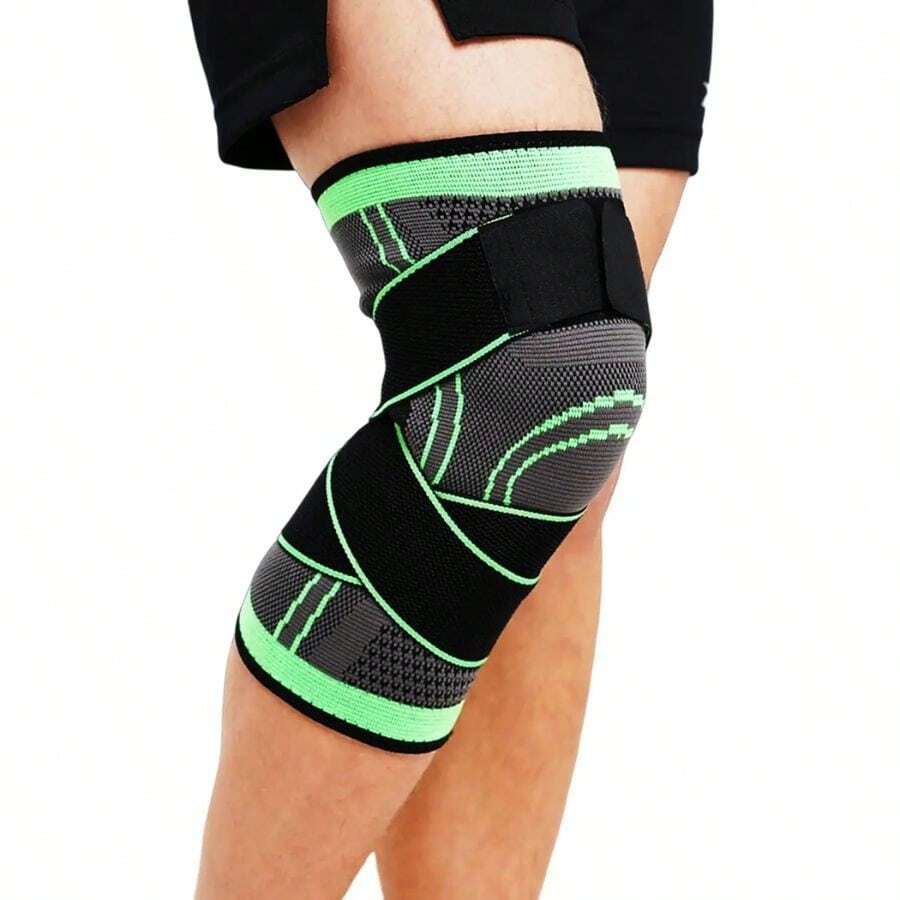 Knee Pads Compression Volleyball Football Basketball Gym - 彩色 - 查看 1