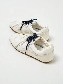 MASKERT 女士多功能时尚休闲鞋平底橡胶底休闲鞋日常搭配休闲鞋