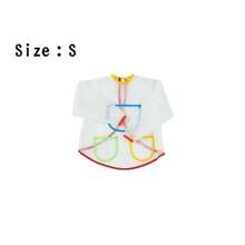 Tạp dề vẽ tranh cho trẻ em 1/2/3, Áo khoác nghệ thuật cho trẻ em, Tạp dề dài tay chống thấm nước cho trẻ em có 3 túi để vẽ tranh, nướng bánh, cho ăn, độ tuổi từ 3-10 tuổi - Nhiều màu - Xem 11