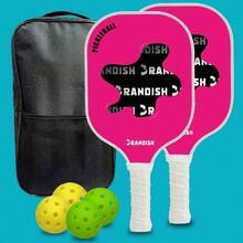 RANDISH Fiberglass Pickleball Paddle, Outdoor Sports - Pink - View 9