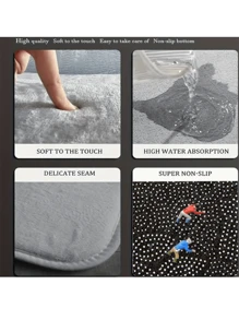 8mm Thick Flannel Jungle Pink Leopard Print Area Rug, Machine Washable, Perfect For Living Room, Bedroom And Kitchen Decor - Multicolor - View 7