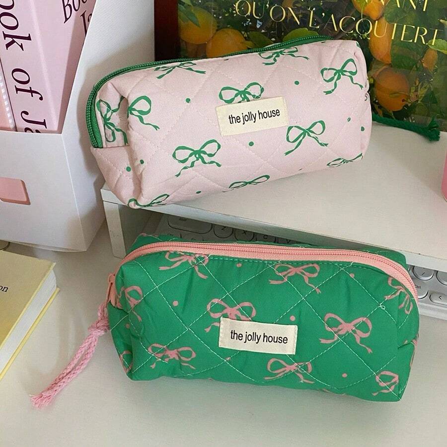 Preppy Pencil Case Aesthetic Pencil Bag Cute Pencil Case For Girls Aesthetic School Supplies