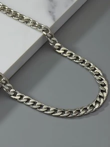 女士万圣节派对哥特风格夸张链条流苏骷髅吊坠身体链腰链饰品