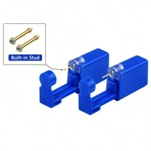 2 Packs Disposable Nose Piercing Kit,Self Nose Piercing Gun Kit With Stud For Nose Ring - Blue - View 9