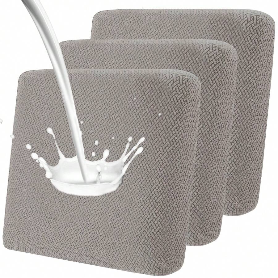 6PACK Outdoor Waterproof Couch Cushion Covers Stretch Individual Patio Chair Cushion Outdoor Seat Cushion Pad Replacement Sofa Cushion Protector Sofa Slipcover For Outdoor Garden Stretch Individual Patio Chair Cushion Outdoor Seat Cushion Pad Replacement