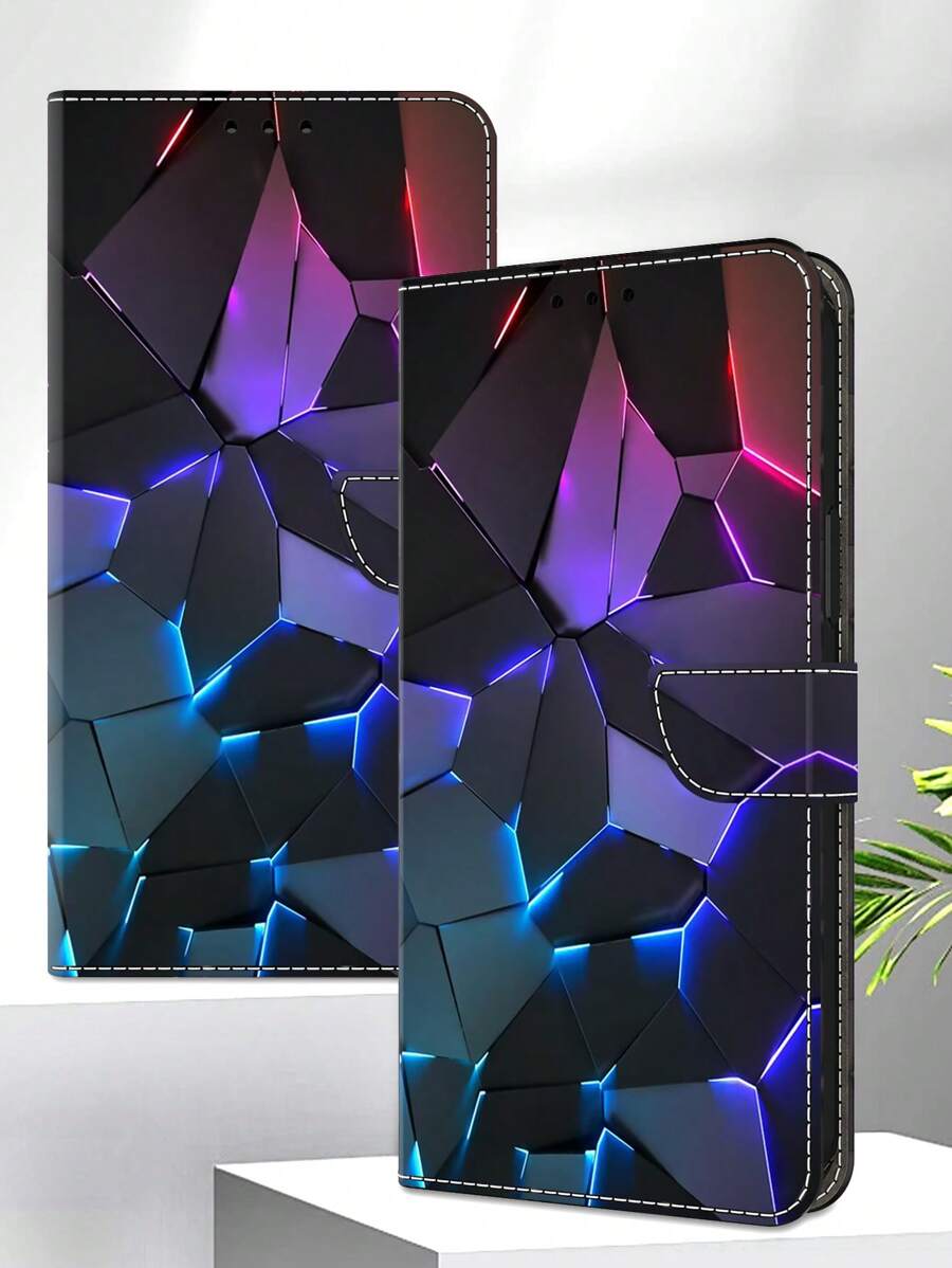 GLANDOTU PU 皮革钱包式手机壳，带卡槽，支架，适用于各种手机品牌和型号，防水防震防摔防刮全覆盖