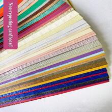 50 feuilles de carton perle de collection A6 à motifs non répétitifs, disponible dans une variété de motifs, idéal pour le scrapbooking, les invitations, les cartes de remerciement et les artisanats DIY !