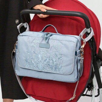 Multifunctional Baby Stroller Hanging Storage Bag, Waterproof Mommy Diaper Bag For Outdoor