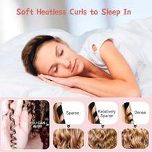 4pcs/Set Extra Long Wavy Curling Iron, Soft Curl Hair Beauty Styling Tools, Hair Rollers, Heatless Curls, Hair Curler, Hair Products And Accessories For Barber Salon Beauty Back To School, Travel Holiday Essentials, Hair Curlers, Curly Hair Brush, Rollers, Curly Hair Products, Barber, Hair Curlers, Rollers, Curly Hair Products, Curler, Rollers Hair Curl