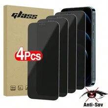 4 Stücke Datenschutzbildschirmschutz kompatibel mit iPhone Pro Max Mini Blickschutz gehärtetes Glas kompatibel mit iPhone 7 8 Plus kompatibel mit iPhone 16/16 Plus/16 Pro/16 Pro Max/15/15Pro/15 Plus/15 Pro Max/14/13/12/11, Geschenk für Geburtstag, Familie, Freunde Blickschutz, Handybildschirmschutz, Handyzubehör