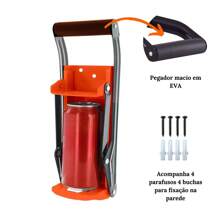 Can Crusher Can Bottle Opener Reinforced Iron - Nhiều màu - Xem 2