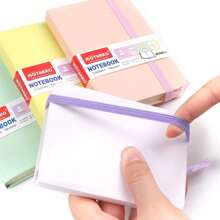 Motarro* 1 pieza Cuaderno macarrón de colores 80g con 100 , A7 tamaño - Multicolor - Ver 4