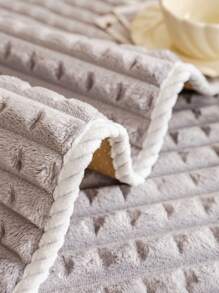 1 tấm bọc ghế sofa vải nhung kẻ caro hiện đại, bảo vệ ghế sofa thân thiện với vật nuôi, thích hợp cho phòng khách, phòng ngủ, văn phòng, mọi mùa - Màu Xám nhạt - Xem 9