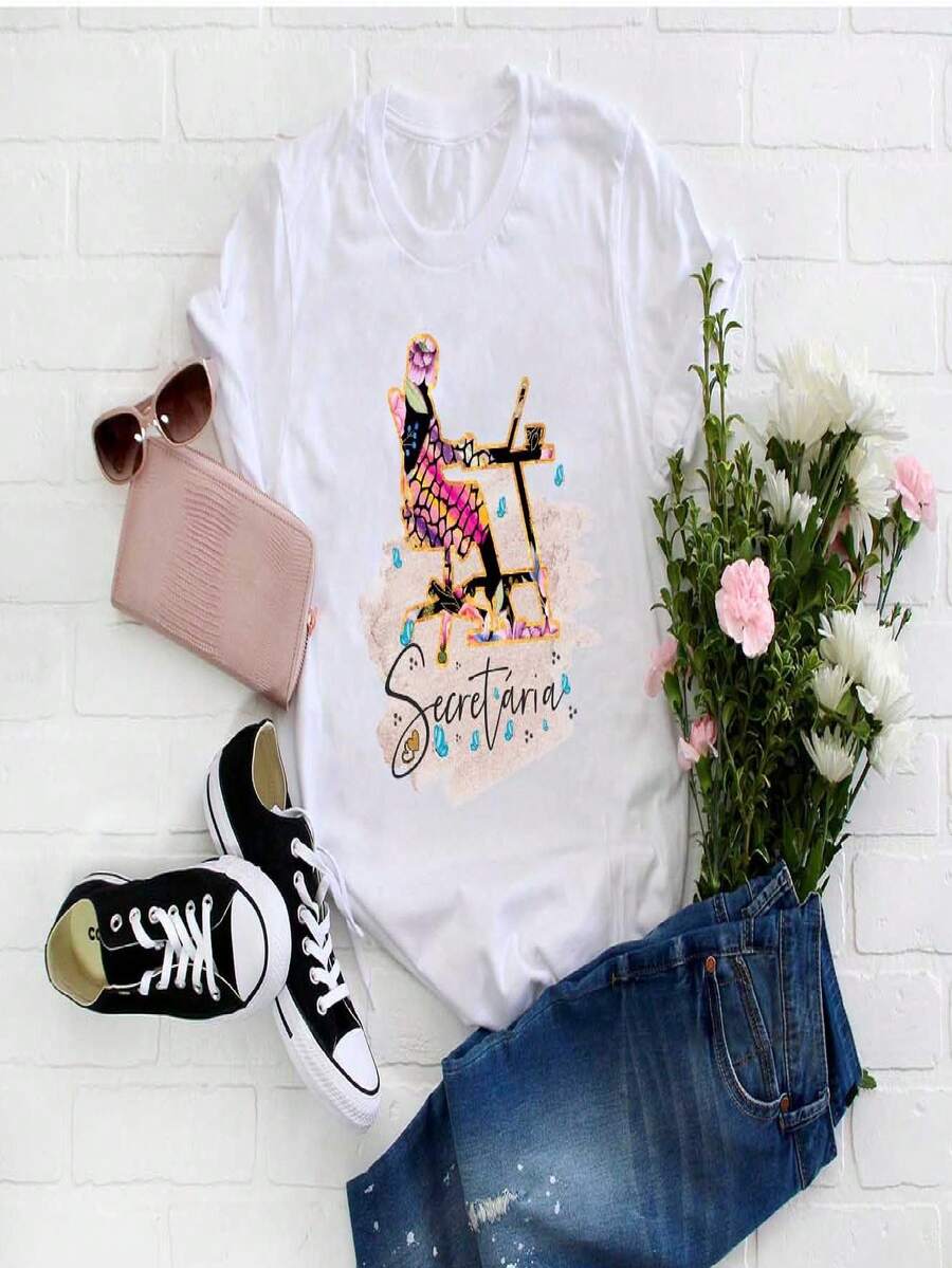 Baby Look Secretary Ref87 - trắng - Xem 1