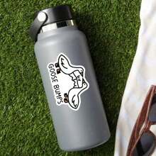 1 件鸡皮疙瘩贴纸，搞笑表情包防水贴纸讽刺搞笑汽车贴纸安全帽贴纸笔记本电脑和水瓶幽默贴花耐用防水 - 彩色 - 查看 6