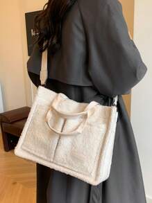 Primavera e verão nova estampa floral de bolinhas resort moda feminina bolsa de mão, pasta de computador, bolsa para deslocamento, bolsa tiracolo, bolsa de compras simples, bolsa grande com vários bolsos para o dia a dia, bolsas para estudantes, vários compartimentos, perfeita para praia, escola, trabalho e uso diário