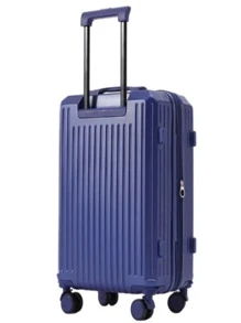 Set Of 2 Suitcases With 1 Toiletry Bag - Blue - View 4