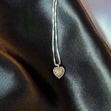 JC Point Of Light Heart Necklace In 925 Genuine Silver - Bạc - Xem 3