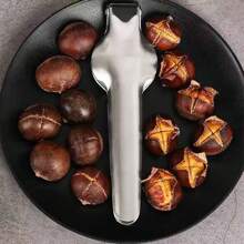 1pc Chestnut Clip, Walnut Clip Bottle Opener, Nut Peeler, Stainless Steel Nut , Kitchen Accessories