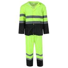 M.G.I. Adult High Visibility Rainsuit With Coat And Pants