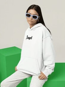 Gothic Angel Wings  Sweatshirt 2464 FLUXOGEEK - trắng - Xem 6