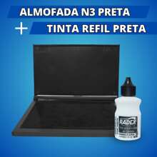 Almofada P + Tinta Preta