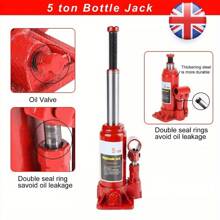 5 Ton Heavy Duty Truck Caravan Car Van Boat Hydraulic Lifting Ram Bottle Jack - Red - View 5