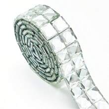 1 rollo de pegatinas de azulejos de fibra de vidrio autoadhesivos 3D - Estilo contemporáneo, calcomanías de mosaico de rhinestone para decoración de paredes DIY, decoración del hogar, pegatinas, calcomanías de pared, calcomanías de vinilo para decoraciones del hogar, artículos de decoración de primavera para refrescar tu hogar, pegatinas de decoración de ramas