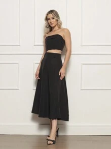 Elegant And Modern Minimalist Casual Suit - màu đen - Xem 2