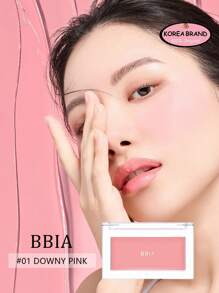 Bbia Doni 腮紅霜 01，9色，質地滑順易暈染，持久顯色，保濕霧面妝效，輕盈自然，韓系妝容，節日禮物，母親節禮物，3.5g/0.12oz - 01 DOWNY PINK - 查看 1