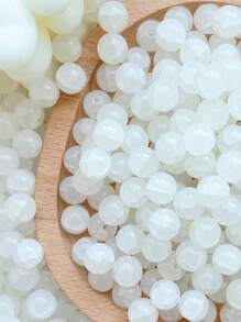 30pcs 10mm Jade Glass Beads For DIY Bracelet Jewelry Making, Clothing Decoration