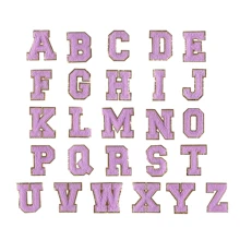 4 件套专为杯子配件设计，1 件花朵硅胶吸管盖，1 件姓名 ID 字母手柄饰物，1 件自粘字母贴纸，1 件杯套。杯子配件，母亲节礼物 - 紫色 - 查看 8