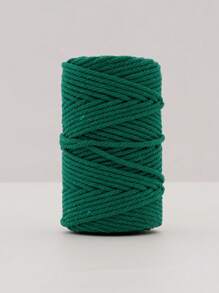 Cuerda de macramé de 3 mm x 50 m, cuerda retorcida colorida, cuerda, hilo de macramé para tapices de pared, colgadores de plantas, manualidades, proyectos de decoración DIY - Beis - Ver 6