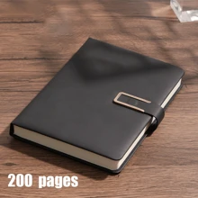 Cuaderno con tapa blanda encuadernado en de tamaño A5 con estilo vintage y marcador - Útiles escolares, perfecto para reuniones de negocios y vida universitaria, suministros esenciales para la mochila, planificador 2025 de regreso a la escuela