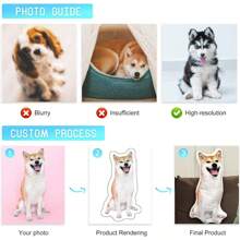 1pc Personalized Pillow With Photo Custom Body Shape Picture Pillows Customized Valentines Christmas Memorial Gifts - Double Sided Print 16 Inch,Multi-Functional,Reusable,Ornamental,Exquisite,Stylish,Adorable,Colorful,Cute,Funny,Custom,Personalized,Customized,Unique,Ideal Gifts For Her,Ideal Gifts For Him,For Anniversaries,For Birthdays