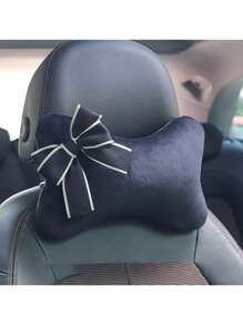 Car Headrest Neck Pillow Bow Car Headrest Neck Protective Car Seat Neck Pillow Suitable For Long-Time Driving,Car Pillow - one-size - View 3