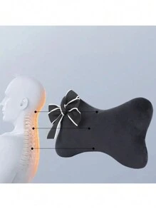 Car Headrest Neck Pillow Bow Car Headrest Neck Protective Car Seat Neck Pillow Suitable For Long-Time Driving,Car Pillow - one-size - View 5