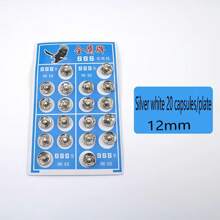 100Pcs Sewing Hooks And Eyes Set Sew-On Snap Buttons DIY Clothing Button Sewing Closures Snaps Kit For Clothes Bags Sewing Craft