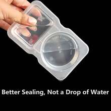 50 piezas Contenedor de condimentos de doble compartimento, caja desechable para salsa, caja para condimentos, taza, caja de plástico para salsa de inmersión, aceite y vinagre, caja para salsa de chile, contenedores para aderezos para ensalada, para fiestas de Navidad, decoraciones navideñas, regalos de Navidad, fiestas de Halloween, decoraciones de Halloween, regalos de Halloween, oferta del - Multicolor - Ver 4