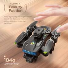 GPS Drone, With 4K Camera And 3 Large Batteries, The Motor Adopts Brushless Technology. Suitable For Adult Beginners, With Intelligent Obstacle Avoidance And GPS Return Home Function, It Is A Good Gift For Friends. - 黑色 - 查看 10
