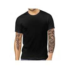 Tendecia Men's T-Shirt Comfortable NY Comfortable - 黑色 - 查看 2