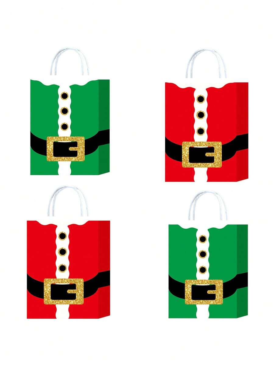 10 túi quà Giáng sinh hình ông già Noel - Hoàn hảo cho quà tặng tiệc, kẹo, đồ ăn nhẹ & bao bì đồ chơi Túi quà nhỏ Túi quà tặng để làm quà tặng Túi quà Giáng sinh hình ông già Noel lý tưởng để làm quà tặng, kẹo, đồ ăn nhẹ & đồ chơi tại các bữa tiệc ngày lễ - Nhiều màu - Xem 1