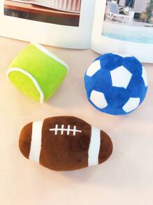 1pc Plush  Rope Dog Chew Toy, Interactive & Sound, Puzzle Pet Supplies For Dogs