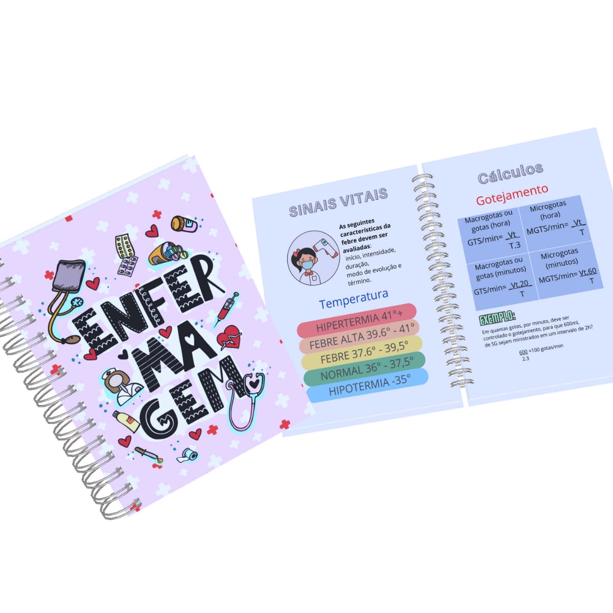 Nursing Internship Notebook - 粉色 - 查看 1