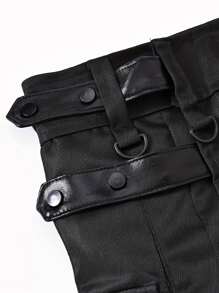 European & American Popular Spring/Summer Men's Scottish Festivities Plaid & Solid Color Pleated Skirt